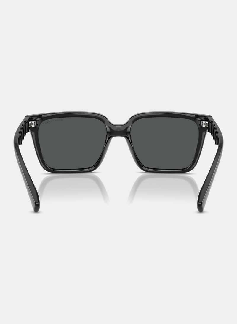 Armani Exchange Full Rimmed Square Sunglasses 0AX4147S 56 835687 - Image 3